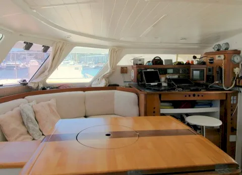 Moteurs du catamaran