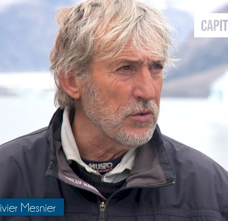 portrait de l'auteur du livre, Olivier Mesnier