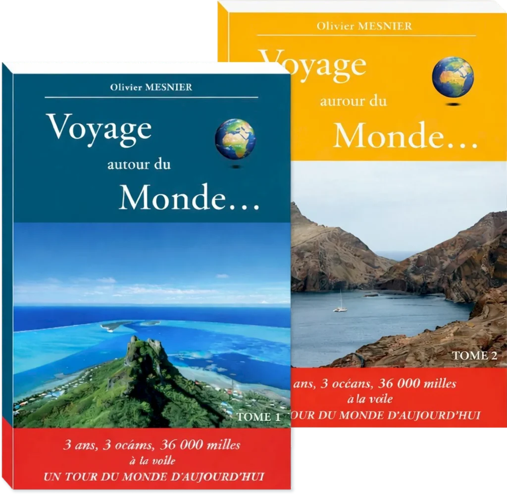 Les 2 tomes de Voyage Autour du monde